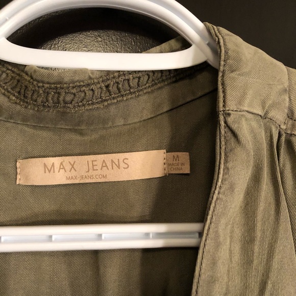 Draped Front Tencel Vest - Picture 4 of 4